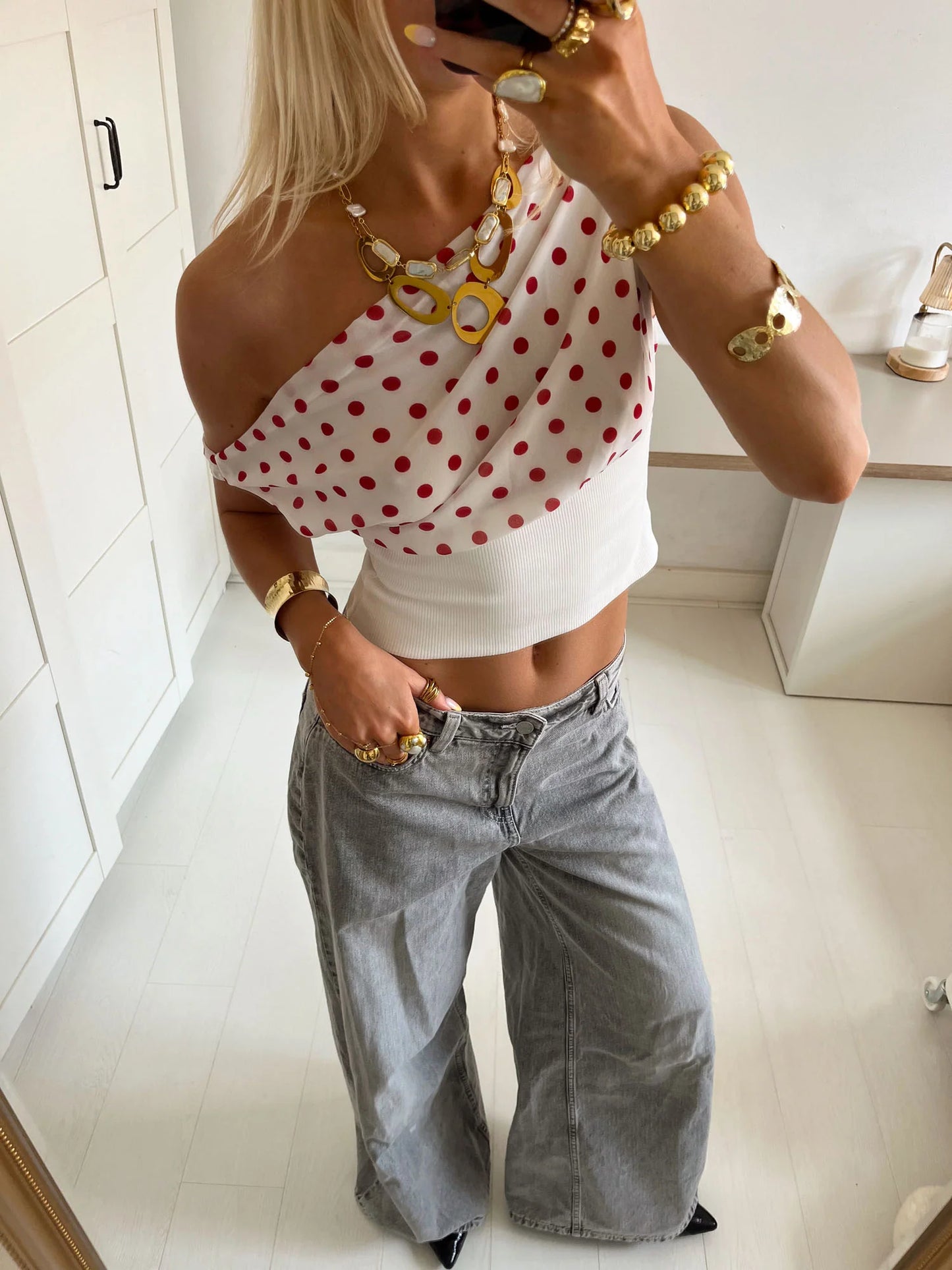 Polka Dot top