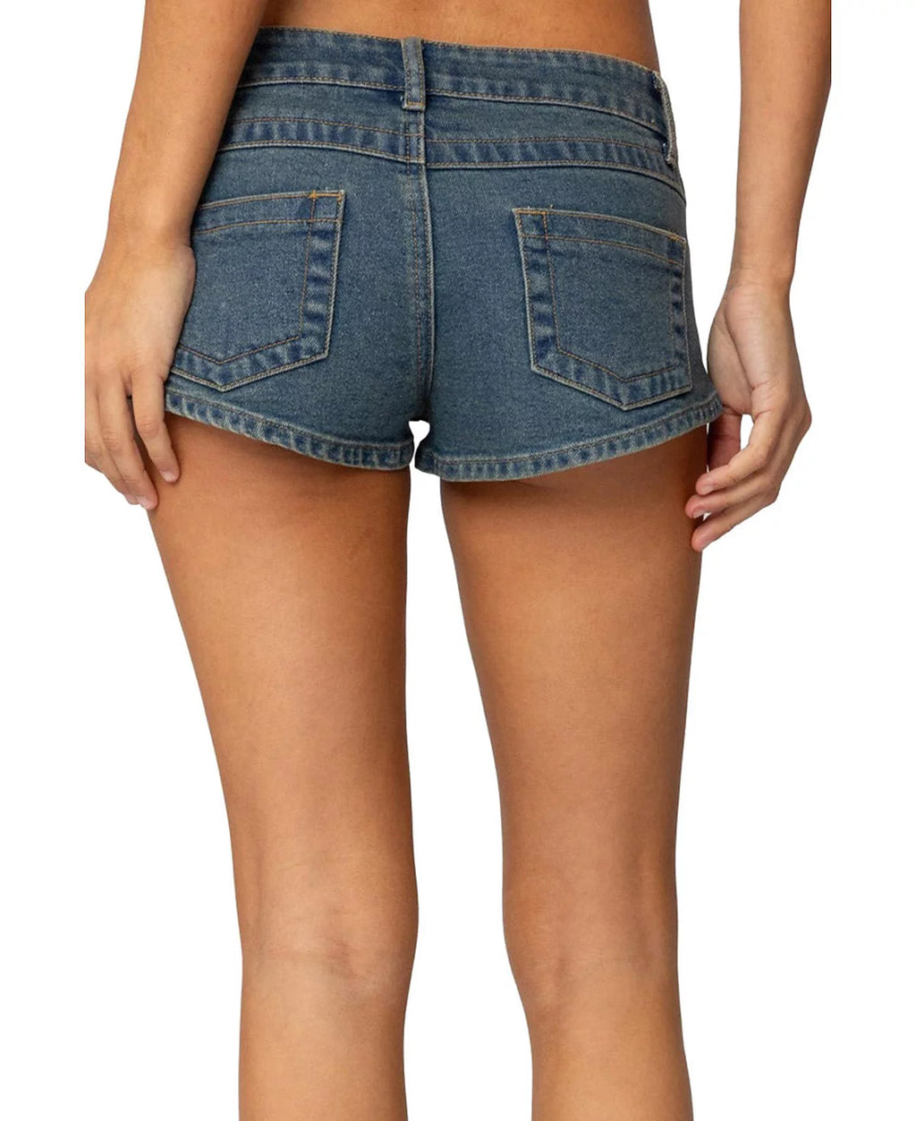 Jagger Low Rise Denim Shorts