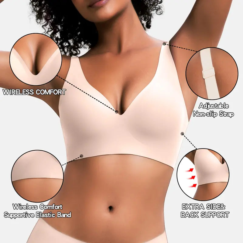 Jelly Push Up Bra