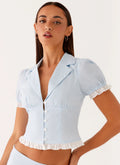 Bennett Button Up Top