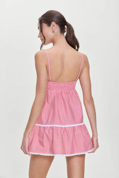 Gingham Mini Dress