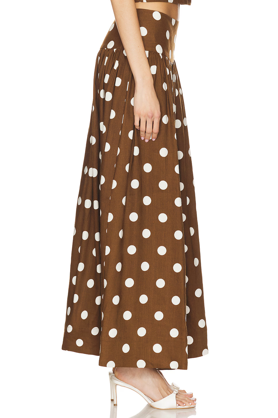 Dot Maxi Skirt