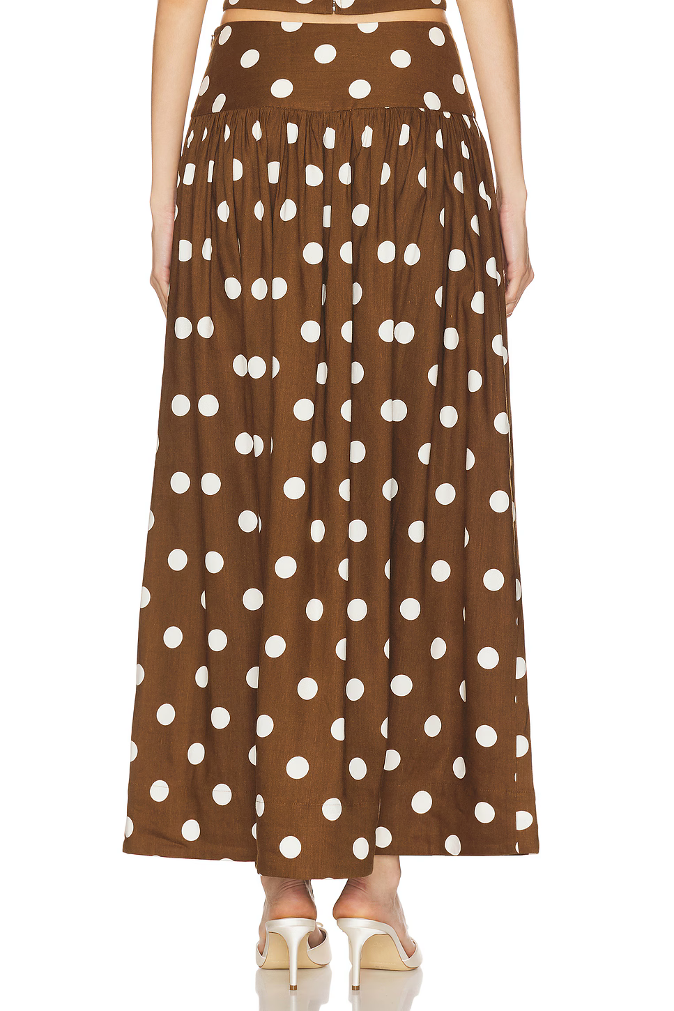 Dot Maxi Skirt