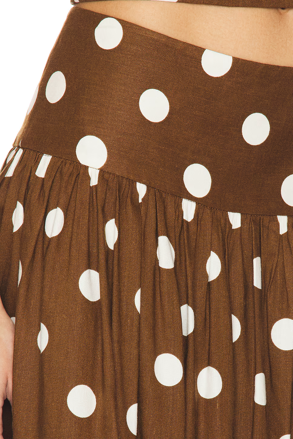 Dot Maxi Skirt