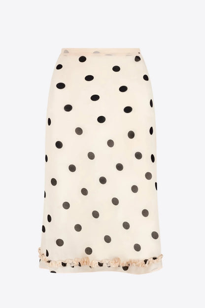 Beige Polka Dot