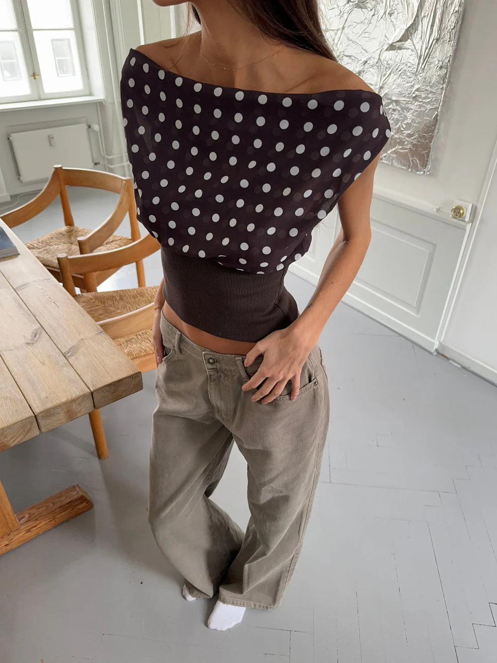 Polka Dot top